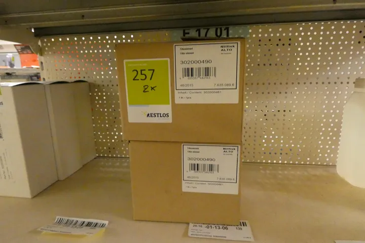 2x Nilfisk Alto - Filterelement L+M